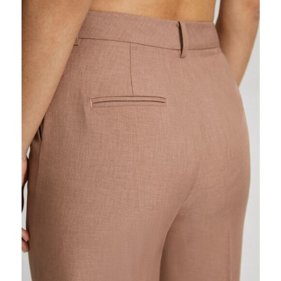 Commense High Waisted Cropped Skinny Straight Leg Trousers XS - Picture 6 of 7